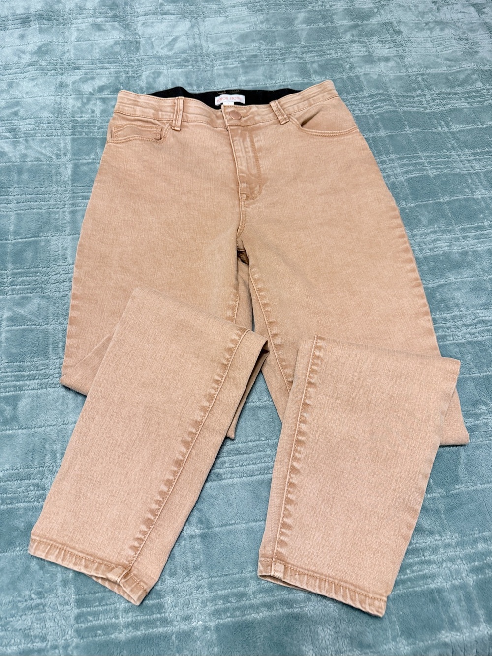Women’s Knox Rose Beige Mid-Rise Jeans